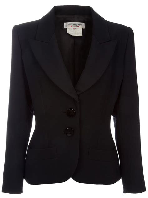 ysl tuxedo blazer|farfetch ysl bomber jacket.